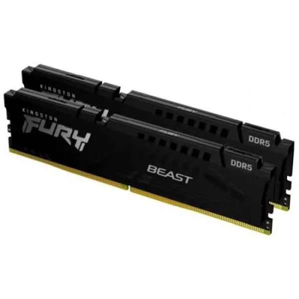 Memorija DDR5 32GB (2x16) 5600MHz Kingston Fury Beast KF556C40BBK2-32