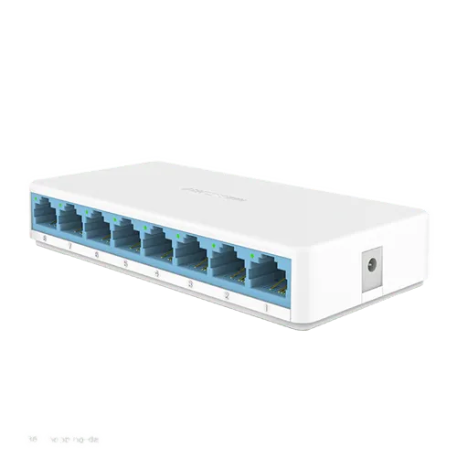 MERCUSYS Switch MS108  Neupravljivi 8 RJ-45 portova 2K 1.6Gbps