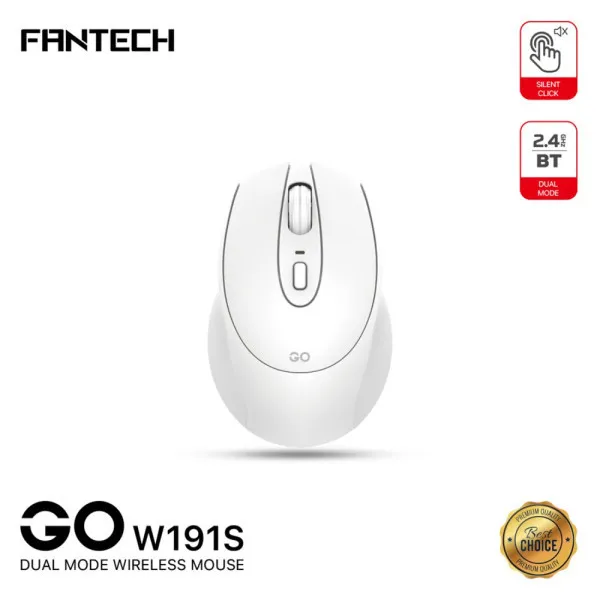 Miš Wireless Fantech W192 beli
