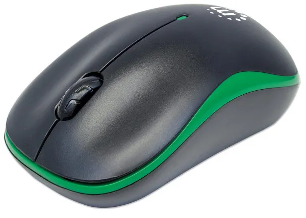 Miš Wireless Manhattan Success 179393 Black/Green