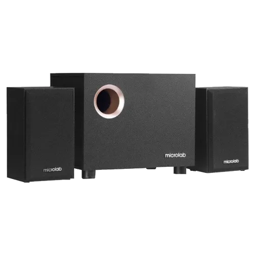 MICROLAB 2.1 zvučnici M-105 (Crni)  2.1 10W 40Hz-20KHz Strujno