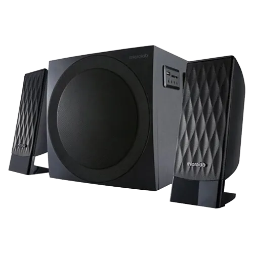 MICROLAB 2.1 zvučnici M-300U (Crni)  2.1 38W 40Hz-20KHz 80dB