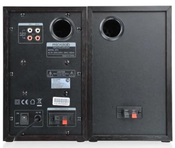 Microlab B72 Aktivni drveni zvucnici 2.0 24W RMS(2x12W) 35mm