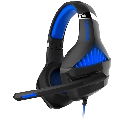 MICROLAB Gejmerske slušalice G6 (CrnaPlava)  3.5mm (četvoropolni) + USB  Stereo 20Hz - 20kHz 105dB