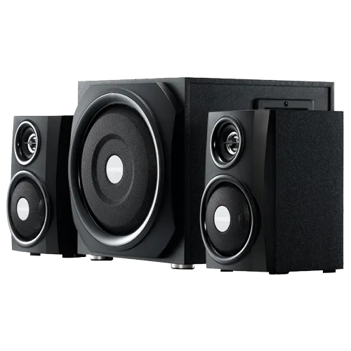 MICROLAB multimedijalni 2.1 zvučnici TMN-9BT (Crni)  2.1 40W 30Hz-20KHz 75dB