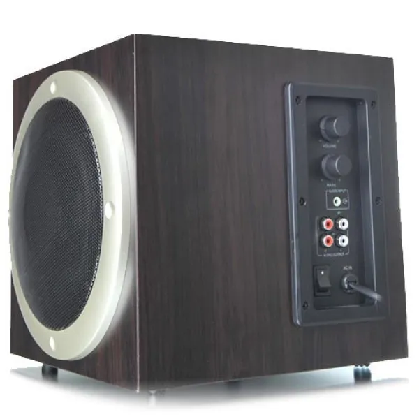 Microlab TMN-1/2.1 BT Aktivni drveni zvucnici 2.1 sistem 32W RMS (9W*2+14W) BLUETOOTH 35mm