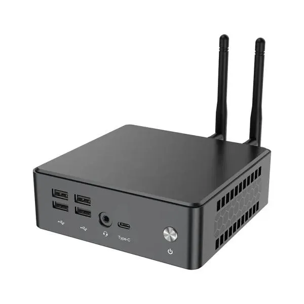 Mini PC Zeus MPI12- Intel i3-1220P 10C 4.4 GHz/DDR4 16GB/M.2 512GB/Win11Pro/LAN/Dual WiFi/BT/HDMI/DP
