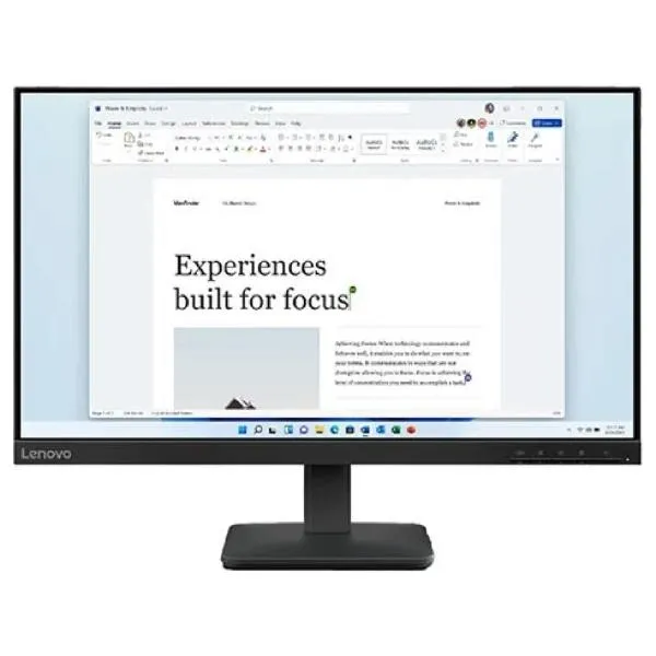Monitor 23.8 Lenovo L24-4e 1920x1080/IPS/4ms/100Hz/HDMI/VGA