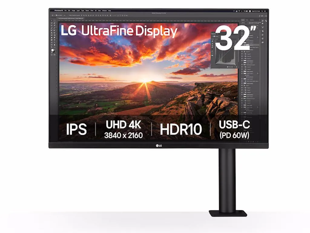 Monitor LG ERGO 32UN880K-B 31.5