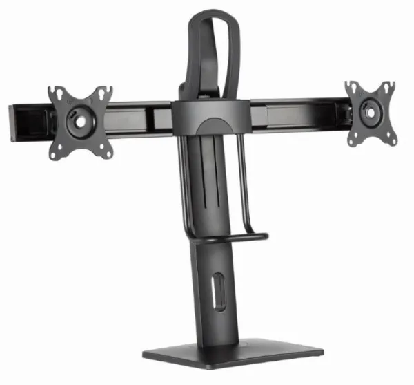 MS-D2-01 Gembird Podesivi stoni drzac za dva monitor tilt 17-27 max.2x6kg