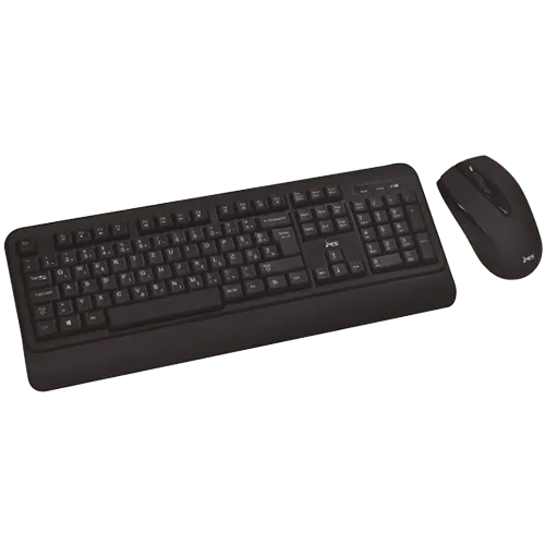 MS INDUSTRIAL Bežična tastatura i miš Alpha M300 (Crna) USB nano prijemnik