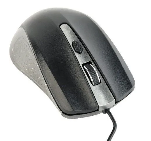 MUS-4B-01-GB Gembird Opticki mis 800-1200Dpi 4-button spacegrey/black 99mm USB FO