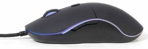 MUS-UL-02 Gembird Opticki mis 800-2400Dpi 6-button black Illuminated 123m