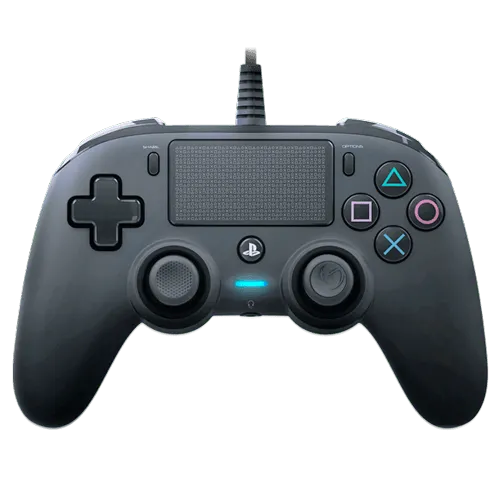 NACON Gamepad WIRED COMPACT CONTROLLER (Crni)  Osmosmerni kursor USB Windows PlayStation