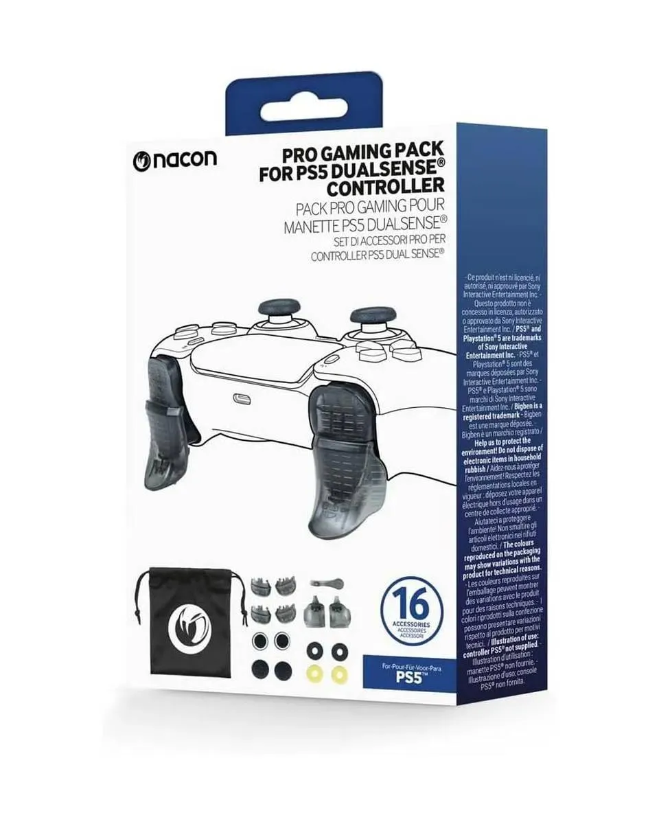 Nacon Pro Gaming Pack For Playstation 5 Dualsense Controller