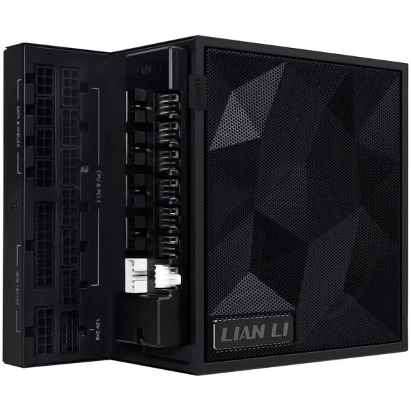 Napajanje 1200W Lian Li EDGE 80PLUS Gold PCIe 5.1 ATX 31 USB HUB Crno