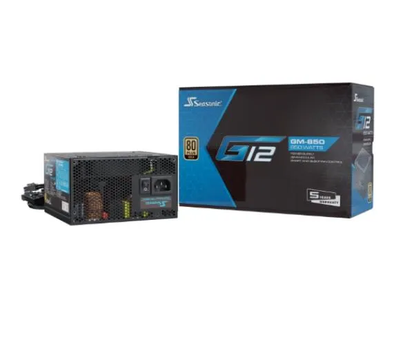Napajanje 850W Seasonic G12 GM-850 80+ Gold Modular SSR G12 GM-850