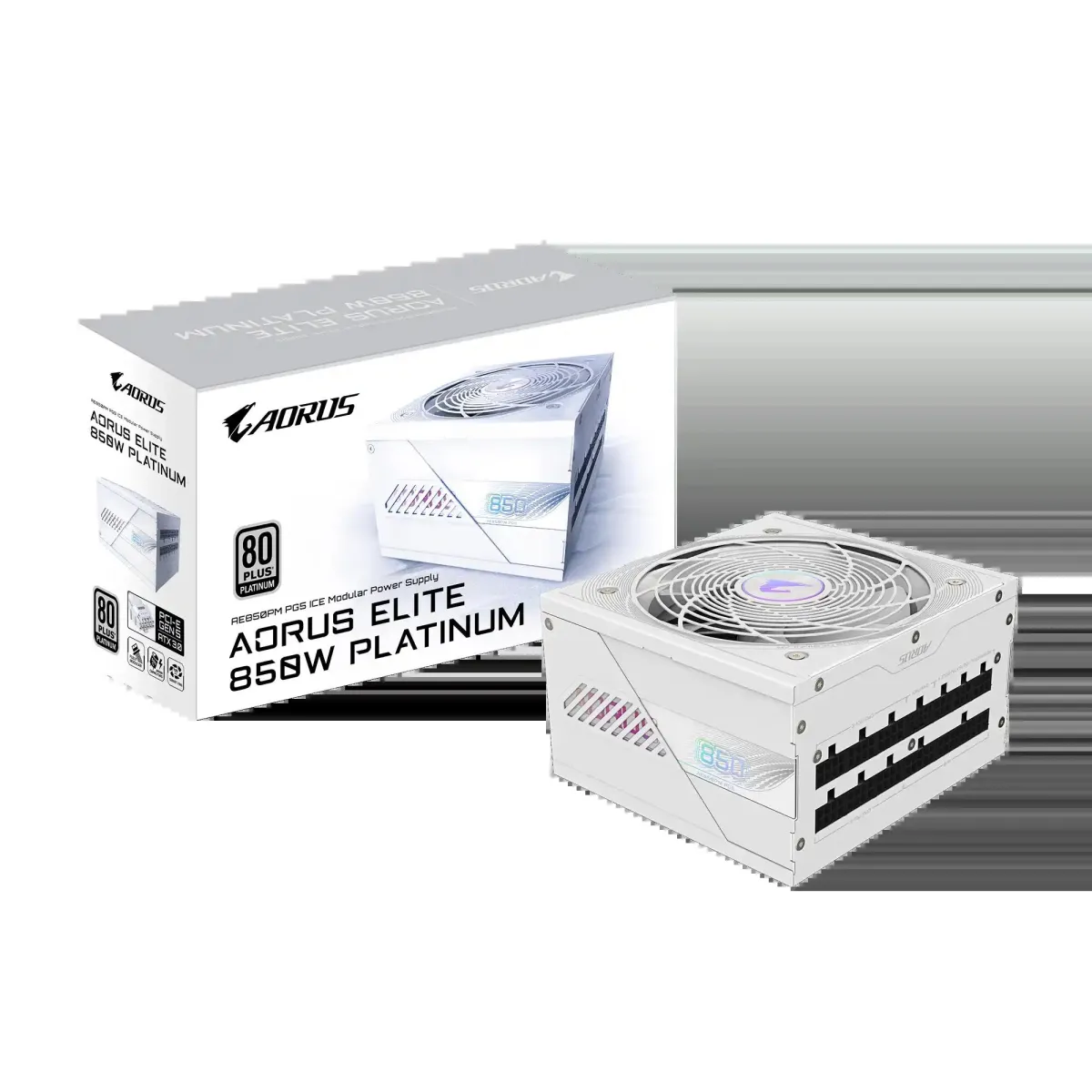Napajanje Gigabyte Aorus Elite 850W Platinum PG5 Modularno Ice