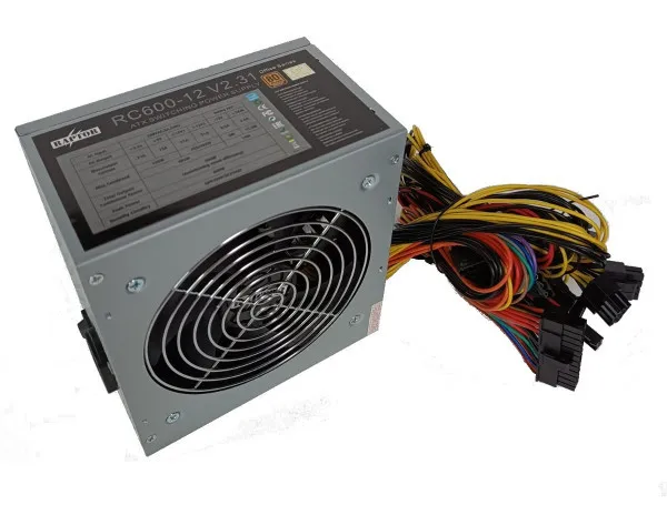Napajanje Raptor 600W Office Series 12cm fan/80Plus Bronze RC600H-12