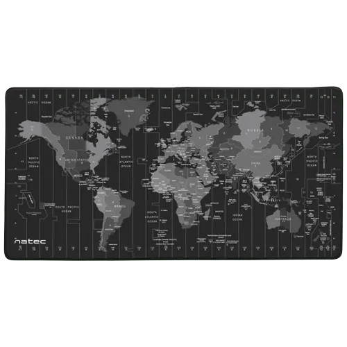 NATEC Podloga za miša Time Zone Map Maxi NPO-1199
