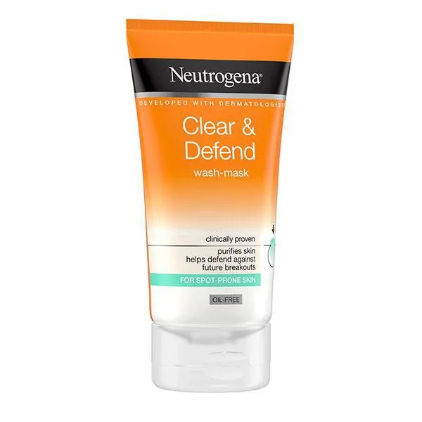 NEUTROGENA GEL I MASKA 2U1 CLEAR&DEFEND 150ML