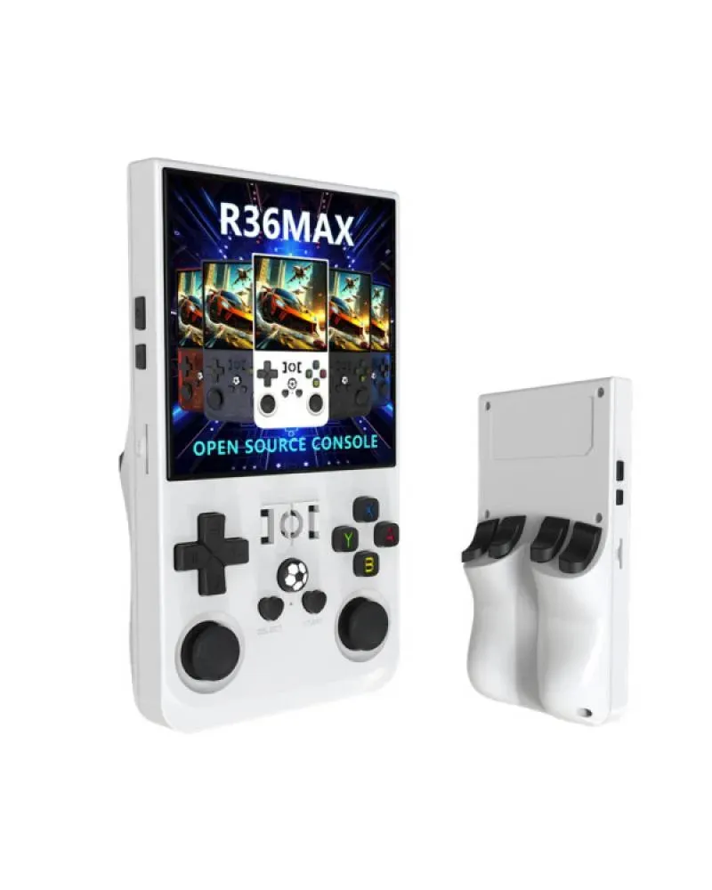 NIKEDA Retro Konzola Za Igranje R36 MAX 64GB Bela