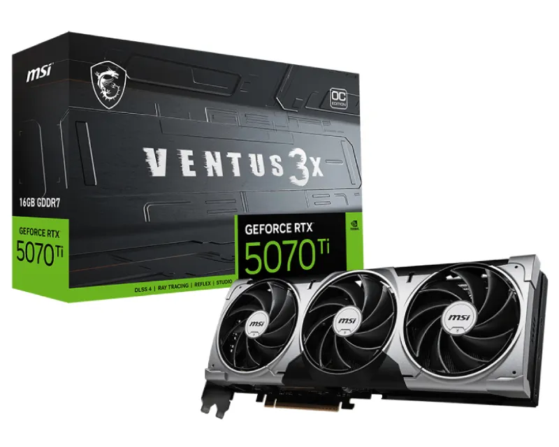 nvidia GeForce RTX 5070 Ti 16G VENTUS 3X OC grafička karta