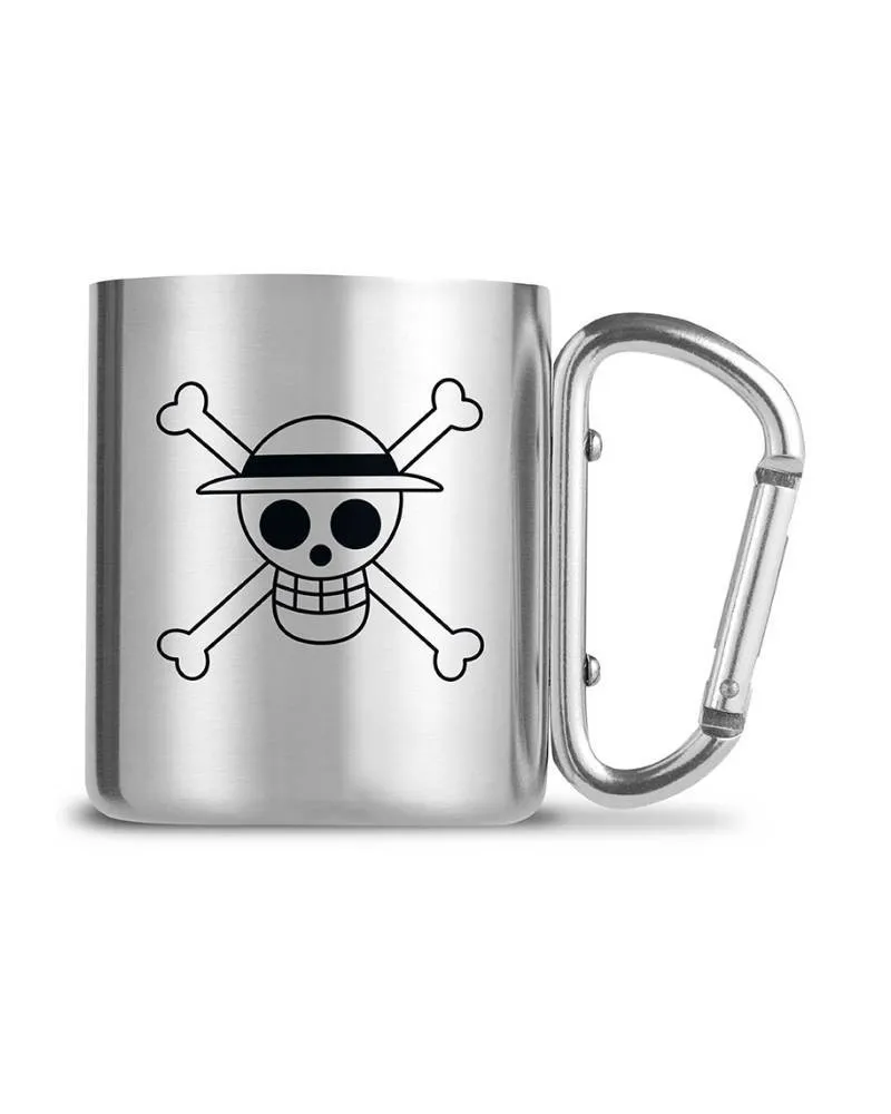 Šolja Abystyle - One Piece - Carabiner - Luffy & Skull
