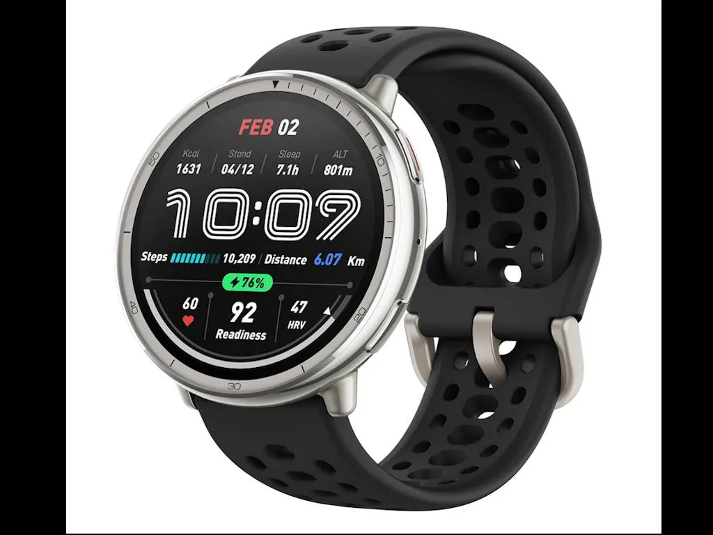 Pametni sat AMAZFIT Active 2 Round/Crna