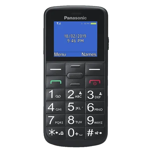 PANASONIC KX-TU110EXB za starije osobe (Crna)  1.77"