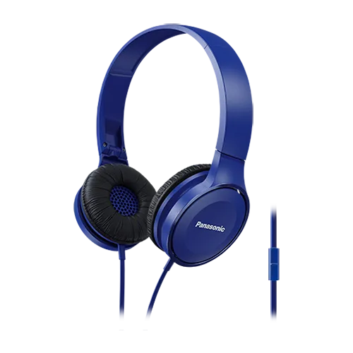PANASONIC slušalice sa mikrofonom (Plave) - RP-HF100ME-A  3.5mm (četvoropolni) 10Hz - 23KHz 103dB 30mm