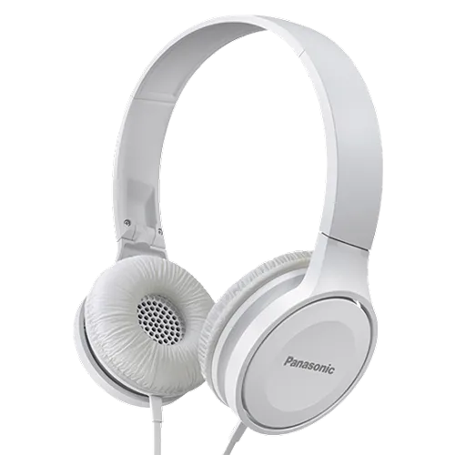 PANASONIC stereo slušalice RP-HF100E-W (Bele)  3.5mm 10Hz - 23KHz 103dB 30mm