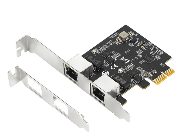 PCI-Express kontroler 2-port 2.5 Gigabit Ethernet (Realtek 8125B)