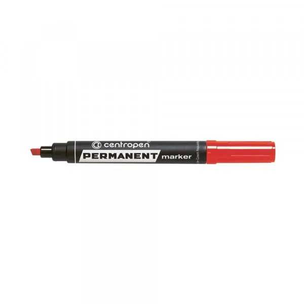 Permanent Marker CENTROPEN 8576 2mm kosi vrh crveni