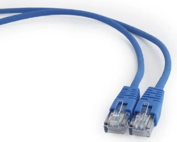 PP12-0.5M/B Gembird Mrezni kabl CAT5e UTP Patch cord 0.5m blue