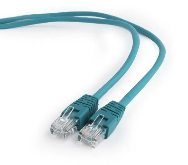 PP12-1M/G Gembird Mrezni kabl CAT5e UTP Patch cord 1m green