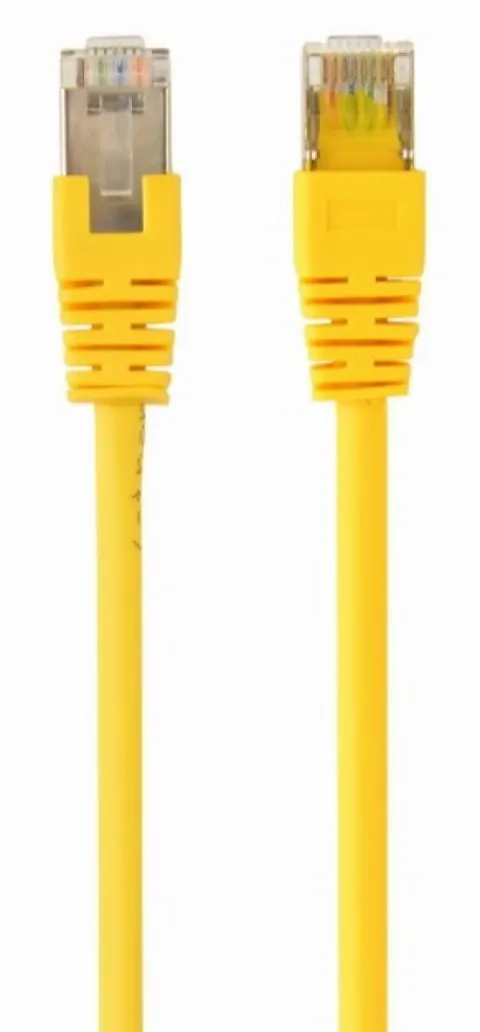 PP22-0.5M/Y Gembird Mrezni kabl FTP Cat5e Patch cord 0.5m yellow