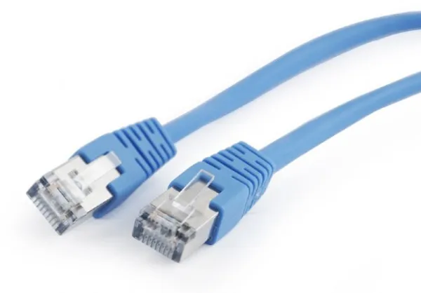 PP22-1M/B Gembird Mrezni kabl FTP Cat5e Patch cord 1m blue