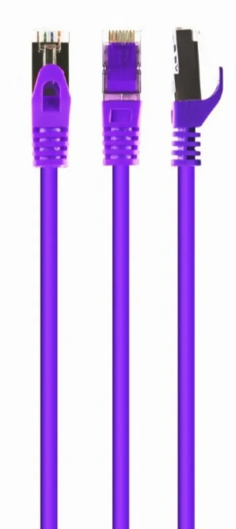 PP6-0.25M/V Gembird Mrezni kabl CAT6 FTP Patch cord 0.25m purple