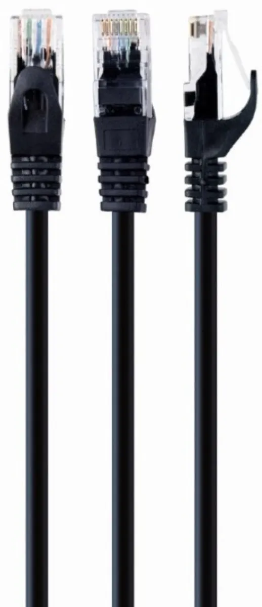 PP6U-0.25M/BK Gembird Mrezni kabl CAT6 UTP Patch cord 0.25m black