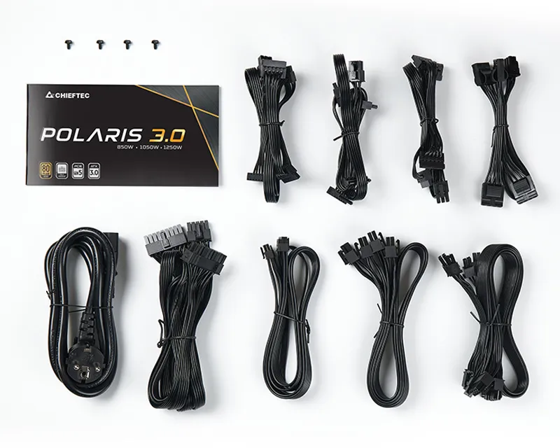 PPS-1250FC-A3 1250W POLARIS 3.0 80Plus Gold modularno napajanje 5Y