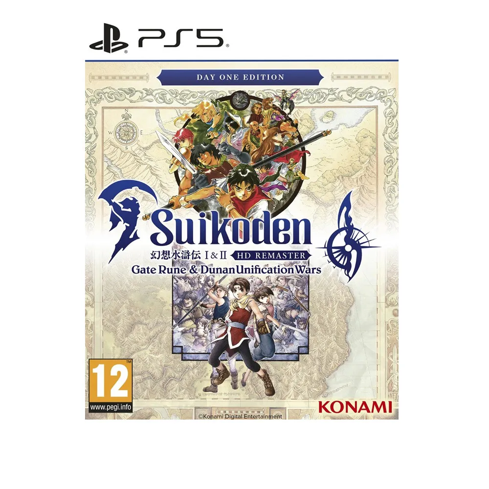 PS5 Suikoden I&II HD Remaster: Gate Rune & Dunan Unification Wars Day 1 Edition