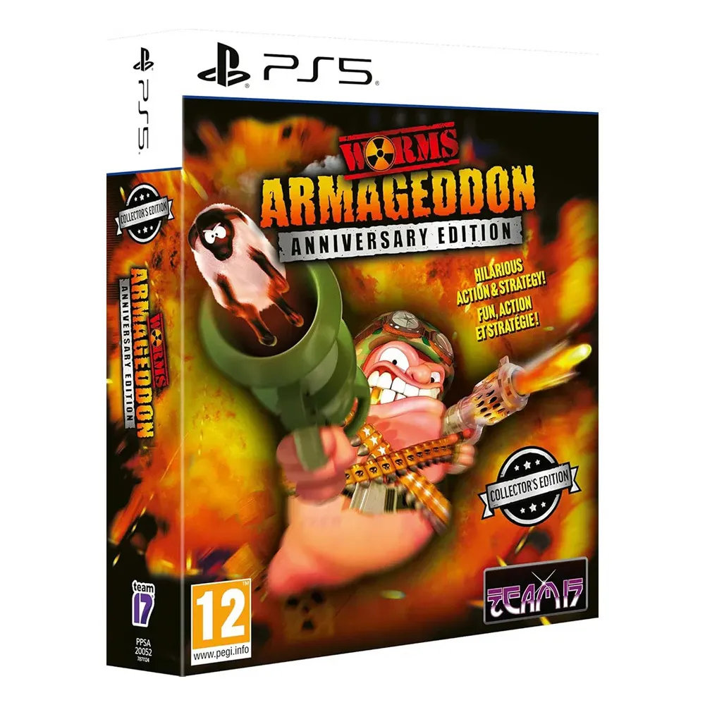 PS5 Worms Armageddon Anniversary Collector's Edition