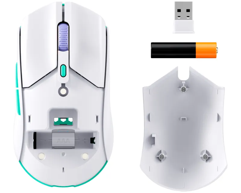Pulsefire Haste 2 Core Wireless Gaming miš beli
