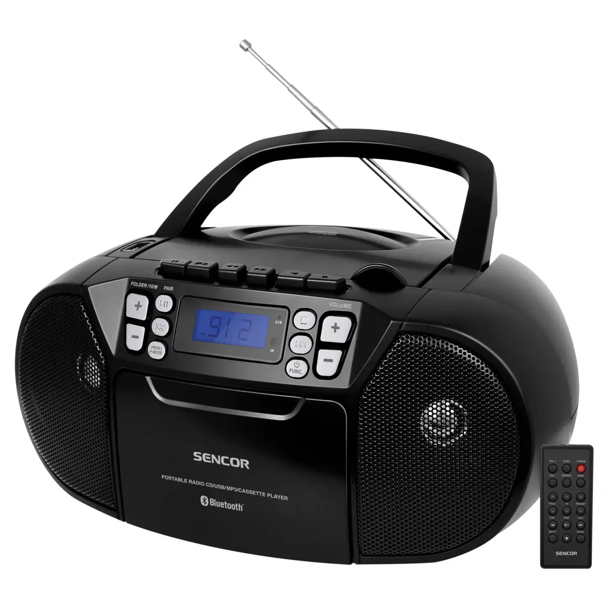 Radio CD Player Sencor SPT 3907 B CD/ BT/ MP3/USB/AUX 35mm