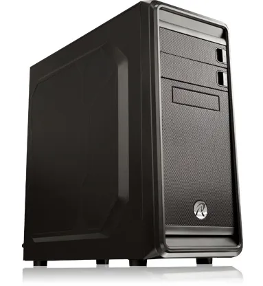 Raijintek ARCADIA III TG Midi Tower gejmersko kućište crno