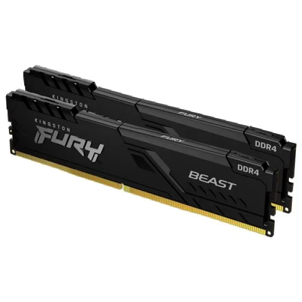RAM DDR4 64GB (2x32GB) 3200MHz Kingston Fury Beast KF432C16BBK2/64