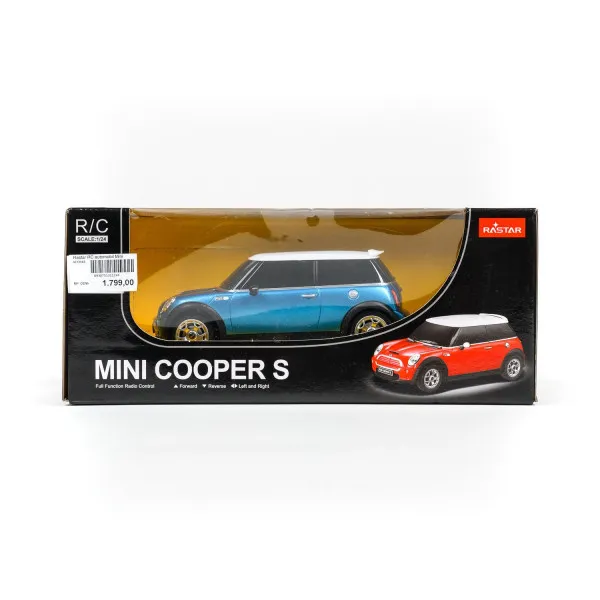 Rastar RC automobil Mini cooper S 1:24 - pla crv