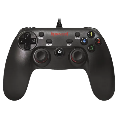 REDRAGON gamepad SATURN G807 (Crni)  Četvorosmerni kursor USB Windows PlayStation