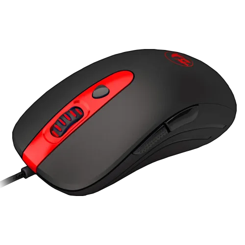 REDRAGON Gejmerski miš CERBERUS (Crna/crvena) M703  USB Optički Avago 3000 DPI